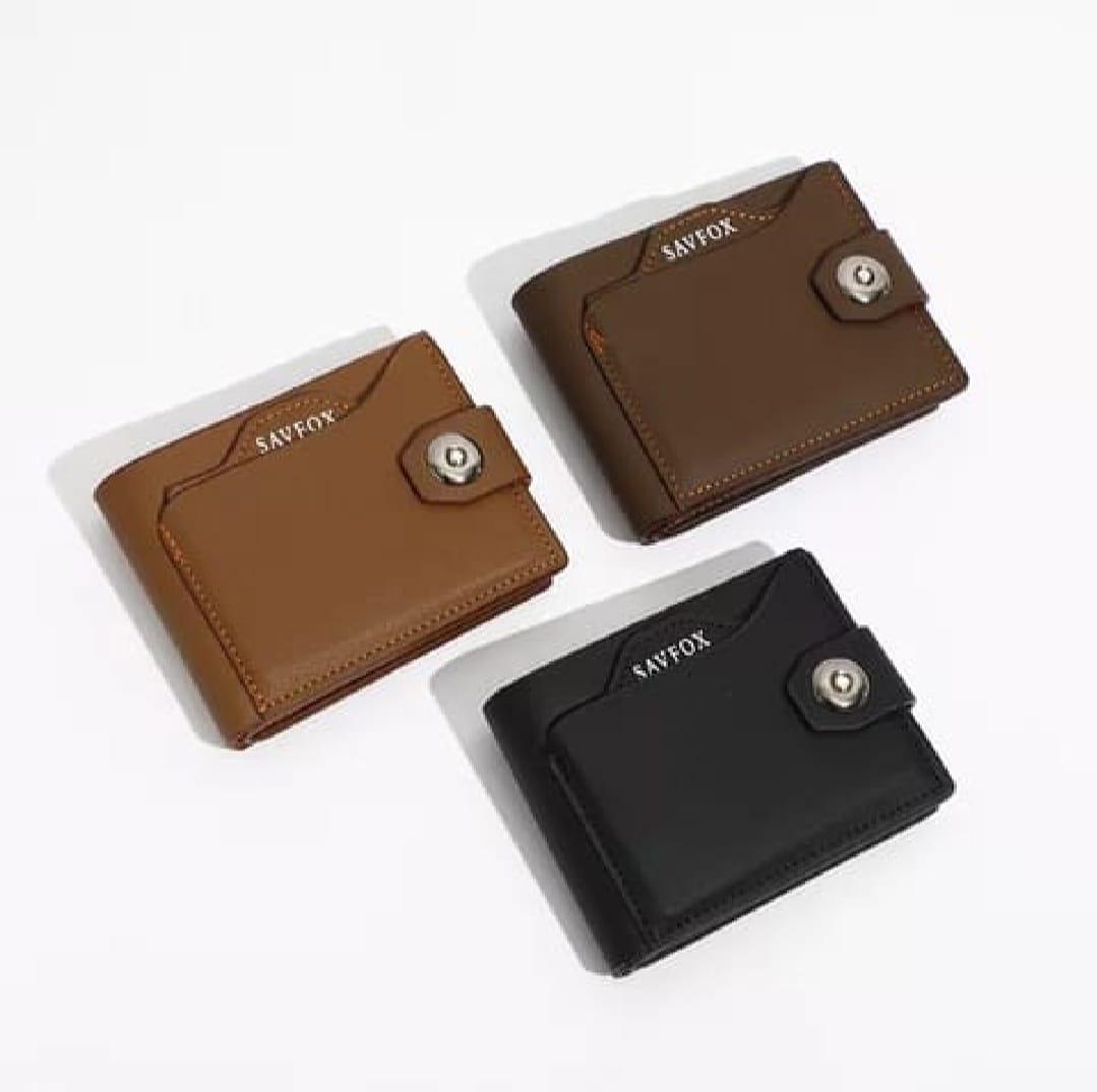 Men’s PU Leather Slim Wallet