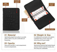 Men’s Genuine Leather Slim Wallet