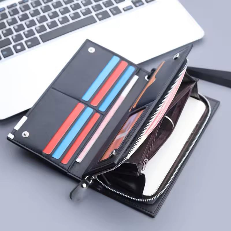Baellerry PU Leather Long Wallet