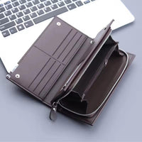 Baellerry PU Leather Long Wallet