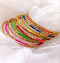 Elegant 13 Pcs Multicolor Bangles Set for Women – Traditional & Stylish Ethnic Bracelet Set