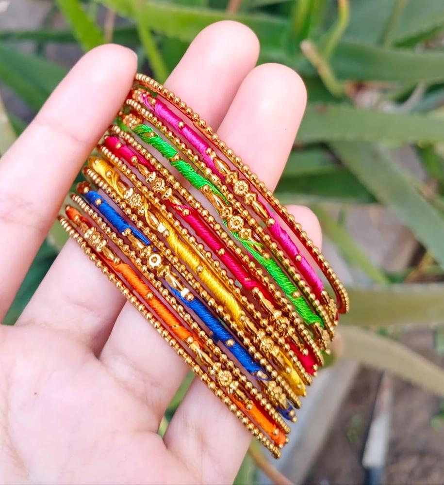 Elegant 13 Pcs Multicolor Bangles Set for Women – Traditional & Stylish Ethnic Bracelet Set