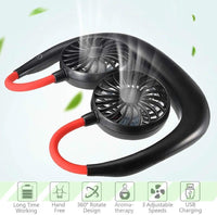 Portable Neck Fan Dual Blower