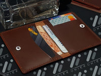 Leather Card Holder Wallet for Men