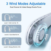 Rechargeable Neck Fan  Hands-Free