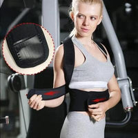 Unisex Black Posture Corrector Posture Belt