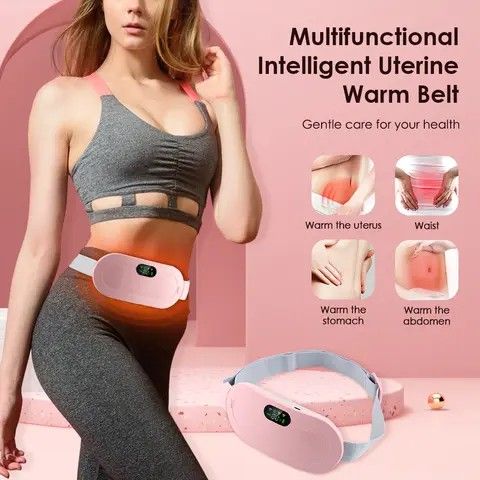 Electric Period Cramp Massager Heating Belt